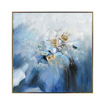 Bursts 40x40 Framed Framed Wall Art