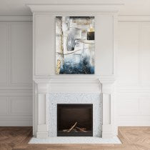 Industrial Abstract 31x47 Wall Art