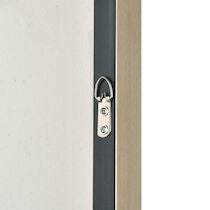 Blanc I Abstract 39x39 Framed Wall Art