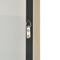 Blanc II Abstract 39x39 Framed Wall Art