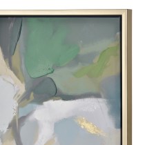 Verde Abstract 39x39 Framed Wall Art