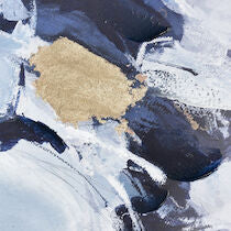 Charge 39x59 Abstract Framed Wall Art