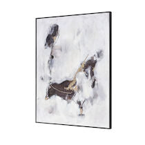Tempest I Abstract 35x47 Framed Wall Art