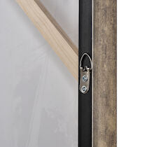 Burgess I Abstract 31x31 Framed Wall Art