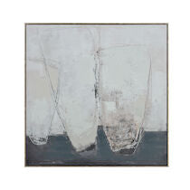 Burgess I Abstract 31x31 Framed Wall Art