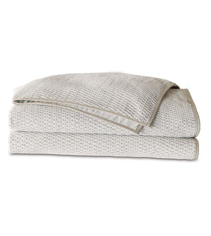 CUSTER LINEN COVERLET