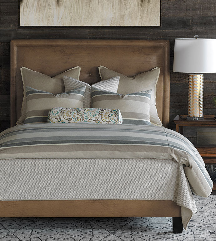 CUSTER LINEN COVERLET