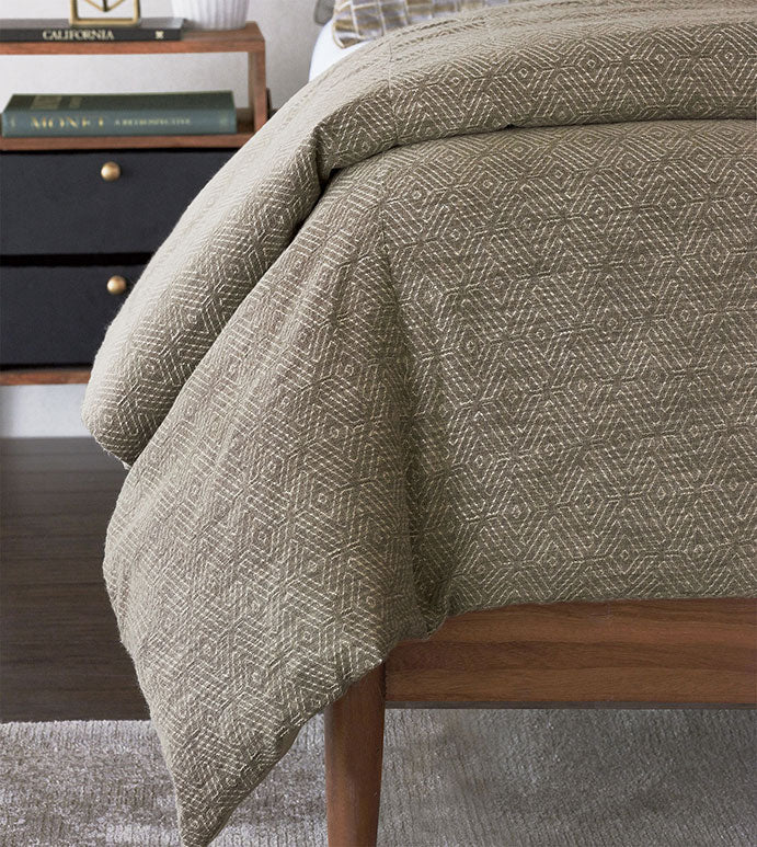 DAFFIN UMBER DUVET COVER