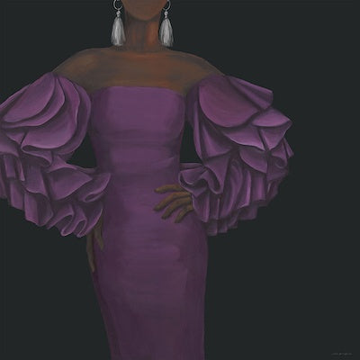 Love for Passion I w/ Gold Floater Frame 47 X 47&quot;