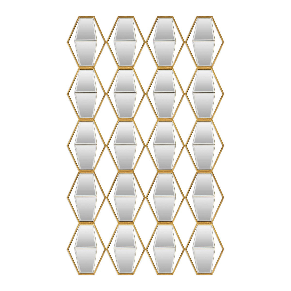 JILLIAN MIRRORED WALL DECOR FRAMED