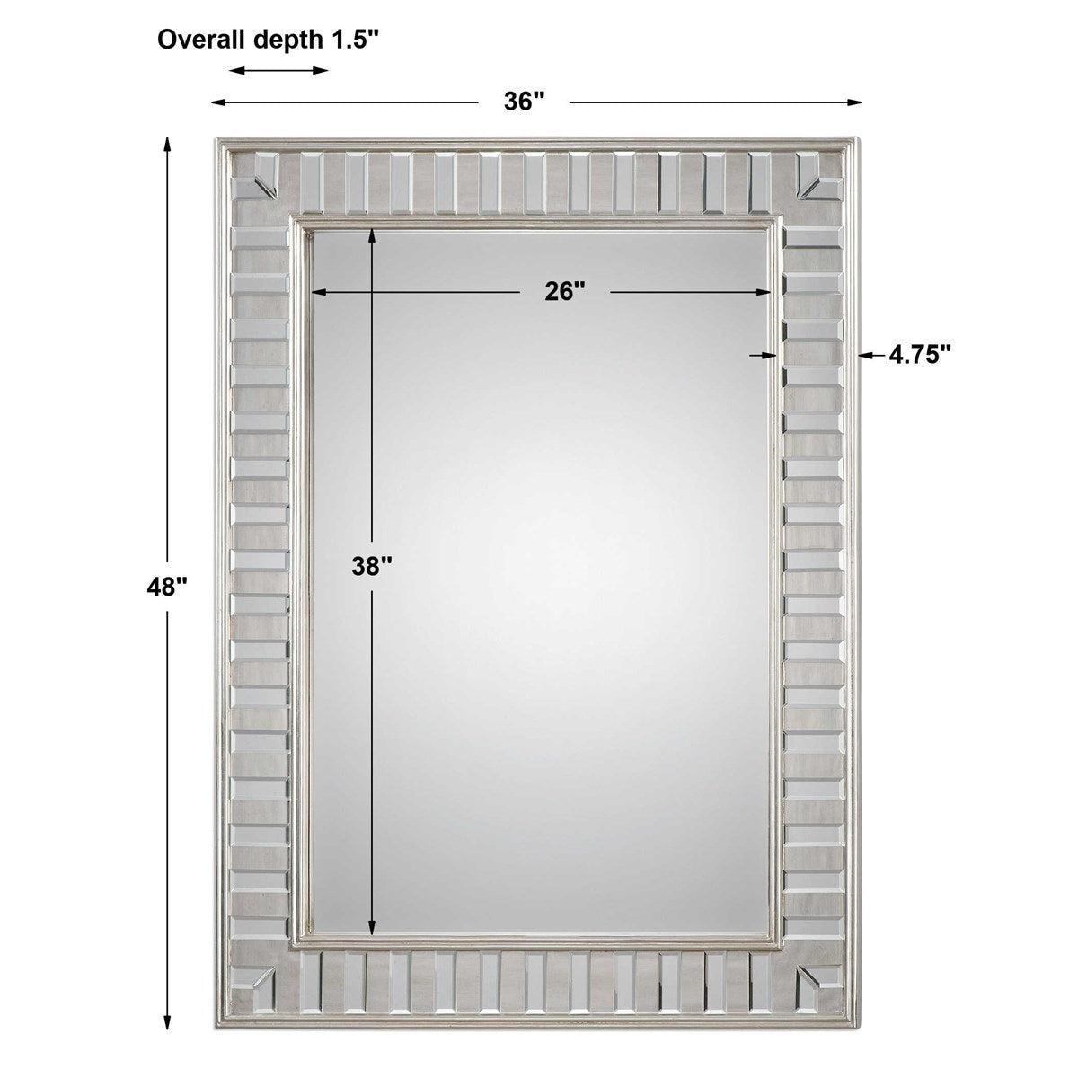 Delante 48&quot; x 36&quot; Mirror