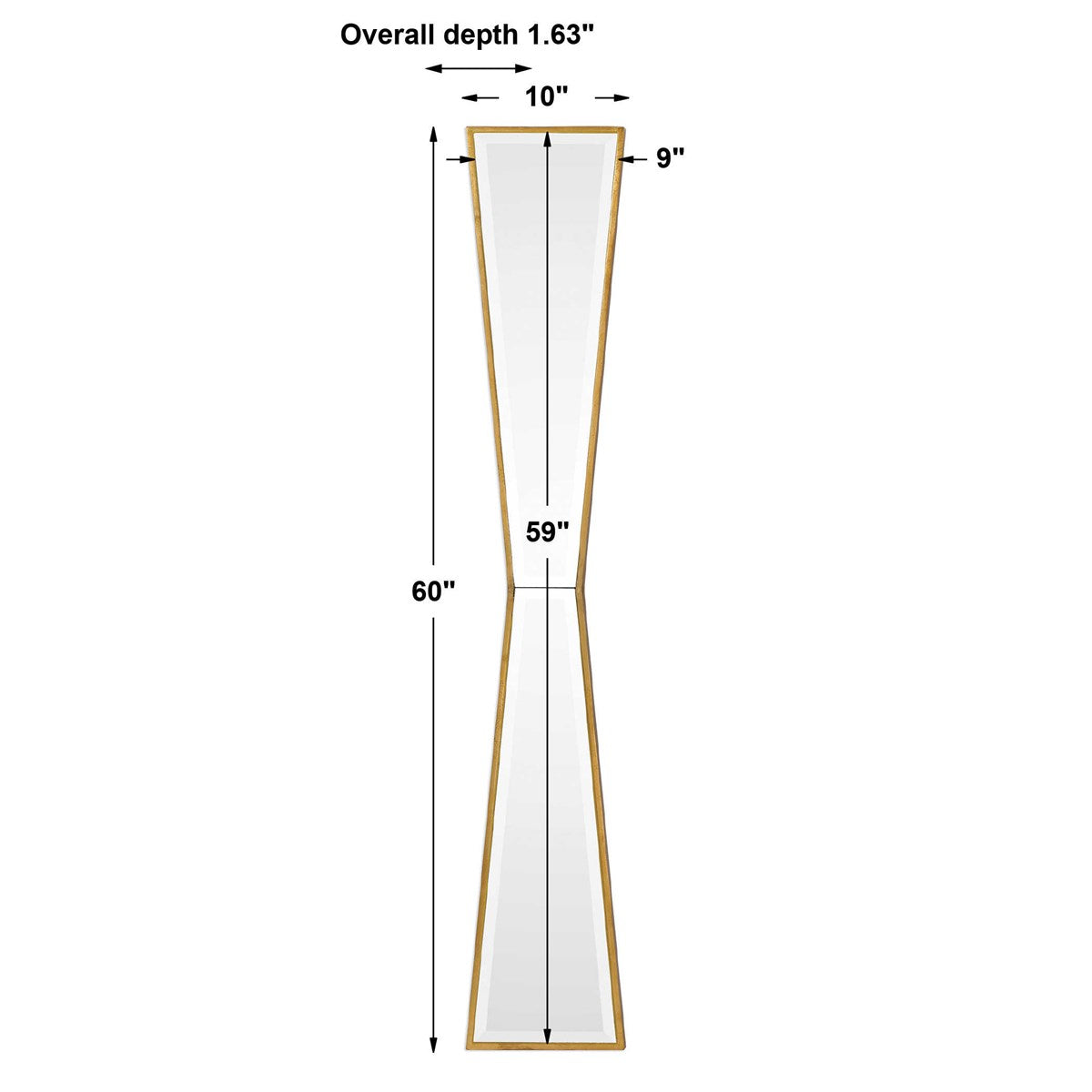 Harlow 60&quot; x 10&quot; Mirror