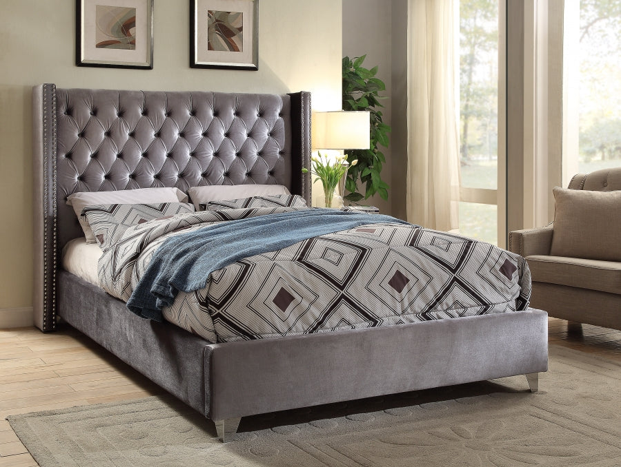 Julian Velvet Bed
