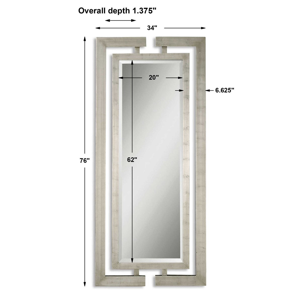 Cynthia 76&quot; x 34&quot; Mirror