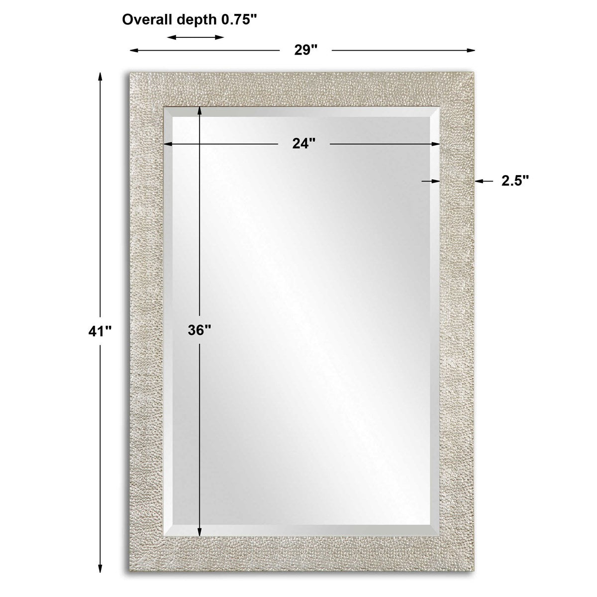 Alina 41" x 29" Mirror