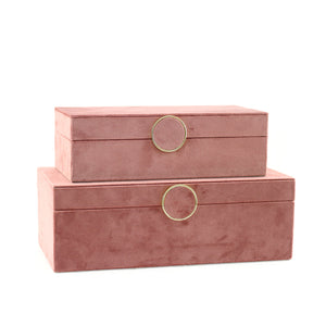 Blush Jewelry Box S/2