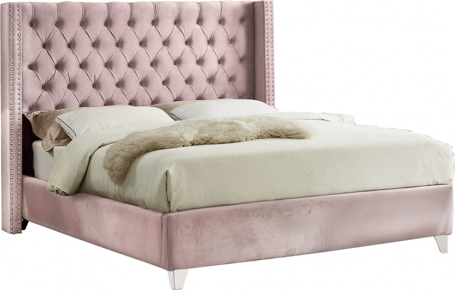 Julian Velvet Bed