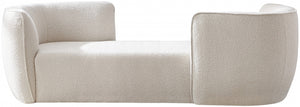 Sheraton Boucle Fabric Chaise Lounge