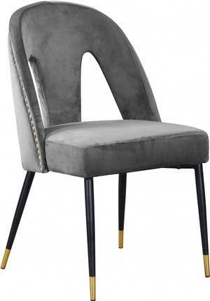 Zenith Velvet Dining Chairs  (Set of 2)