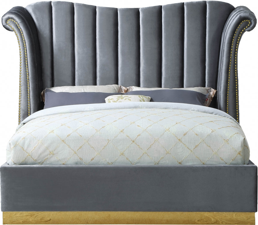 Shonda Channel Tufted Bed