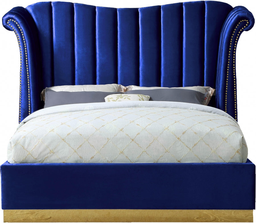 Shonda Channel Tufted Bed