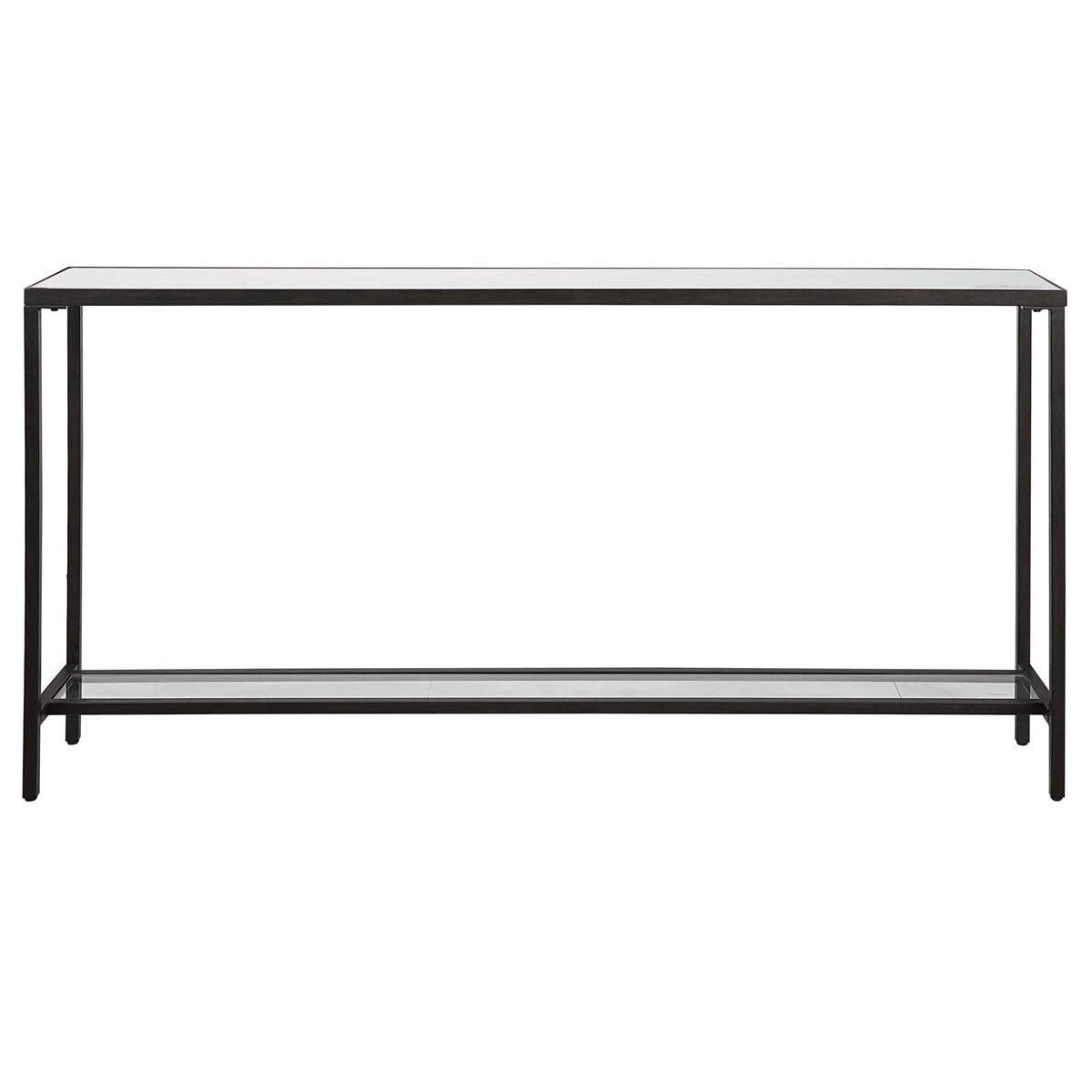 CONYARD CONSOLE TABLE, BLACK
