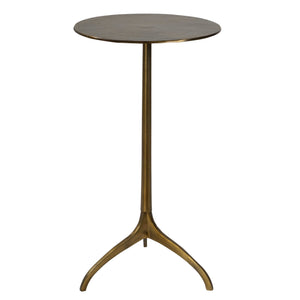 BALDWIN ACCENT TABLE, GOLD