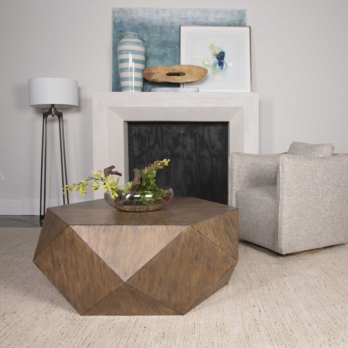Volker 48&quot; Coffee Table Honey