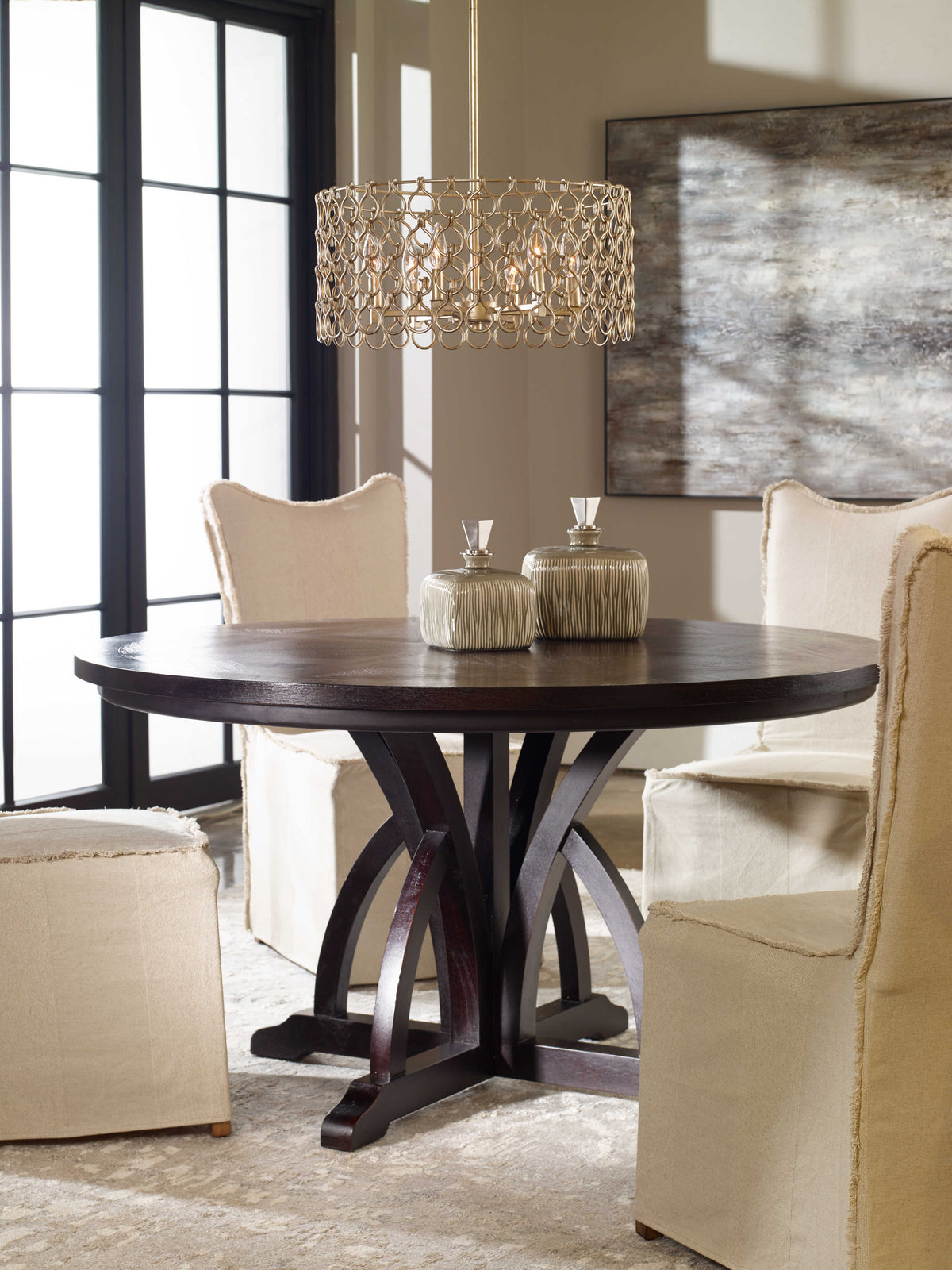 Uttermost Maiva Round Dining Table