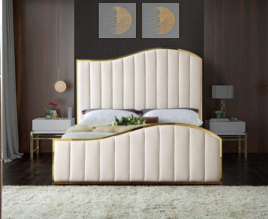 Sophia Velvet Bed