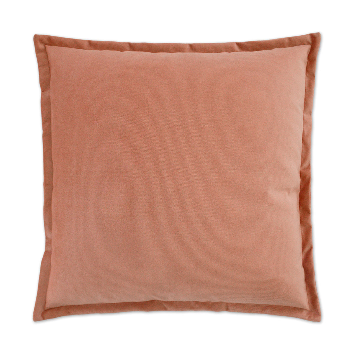 Peach discount velvet pillow