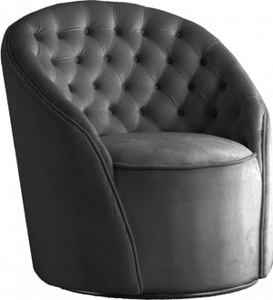 Otto Velvet Swivel Accent Chair