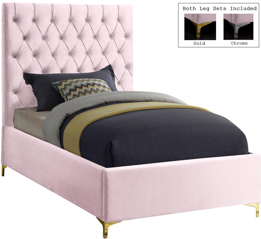 Rumi Velvet Bed