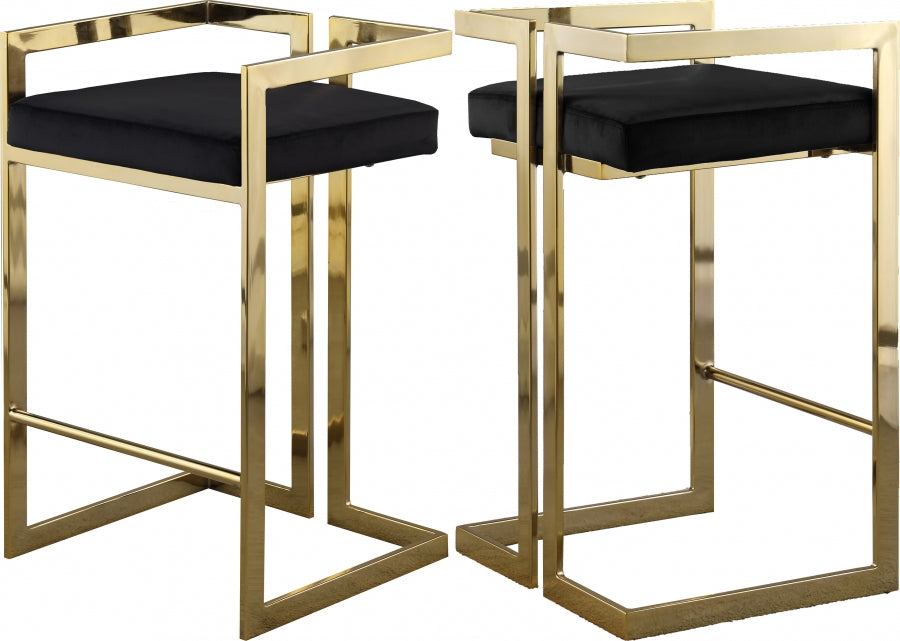 Juniper Gold Counter Stool Set of 2