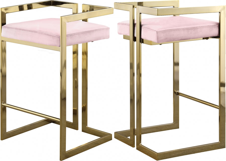 Juniper Gold Counter Stool Set of 2