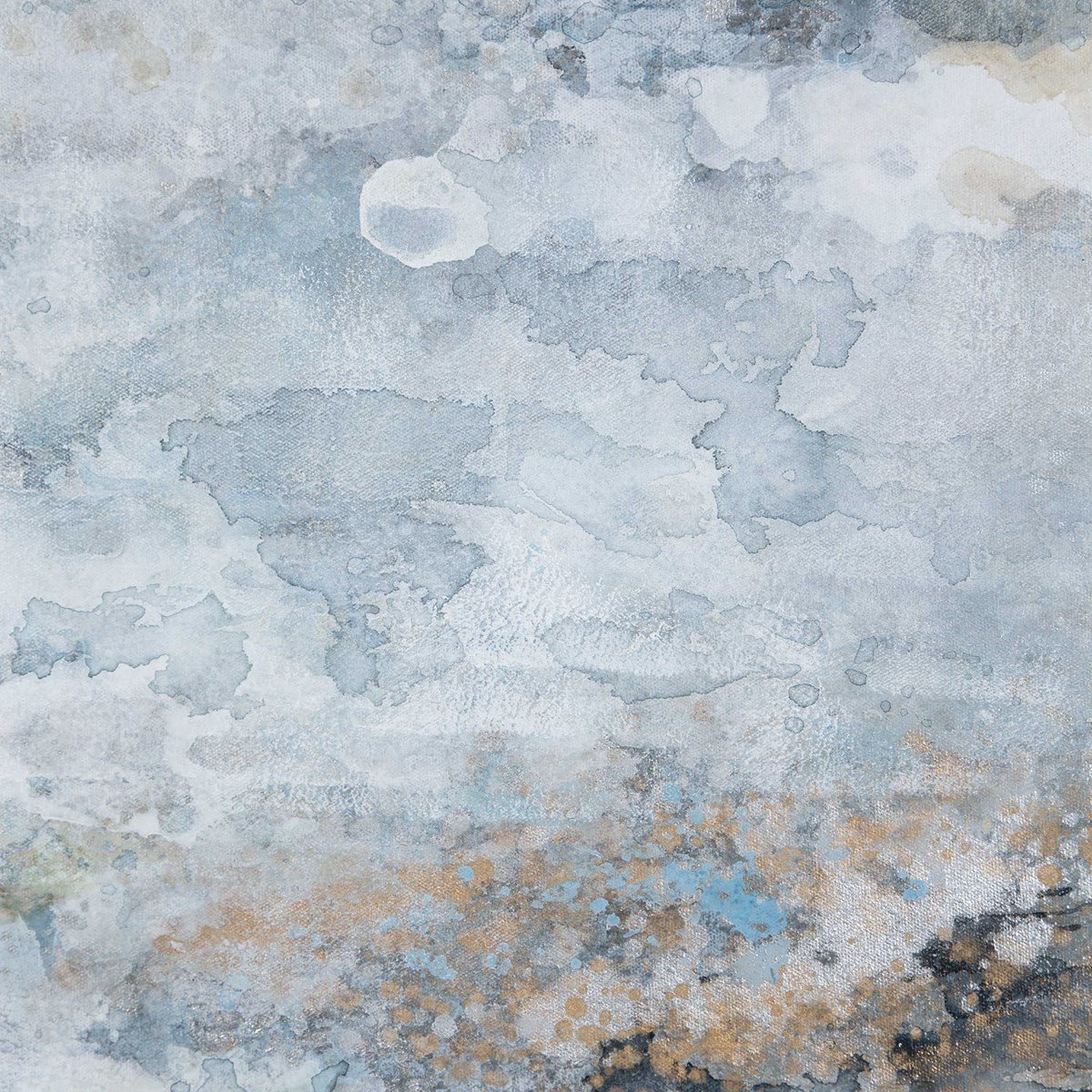 Beyond The Clouds Hand Painted Canvas