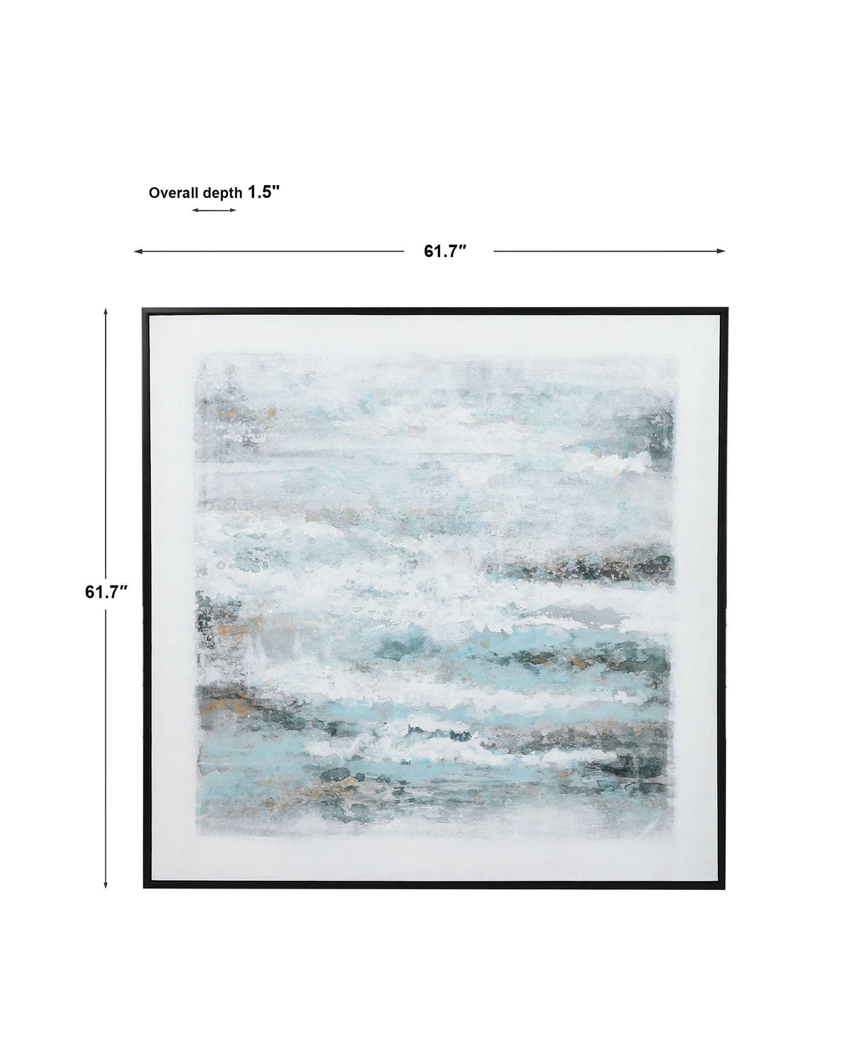 Beyond The Clouds Hand Painted Canvas