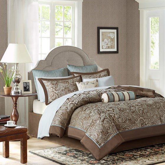 Aubrey 12 Piece Complete Bed Set