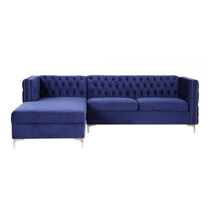 Magnum Navy Blue Sectional 108"
