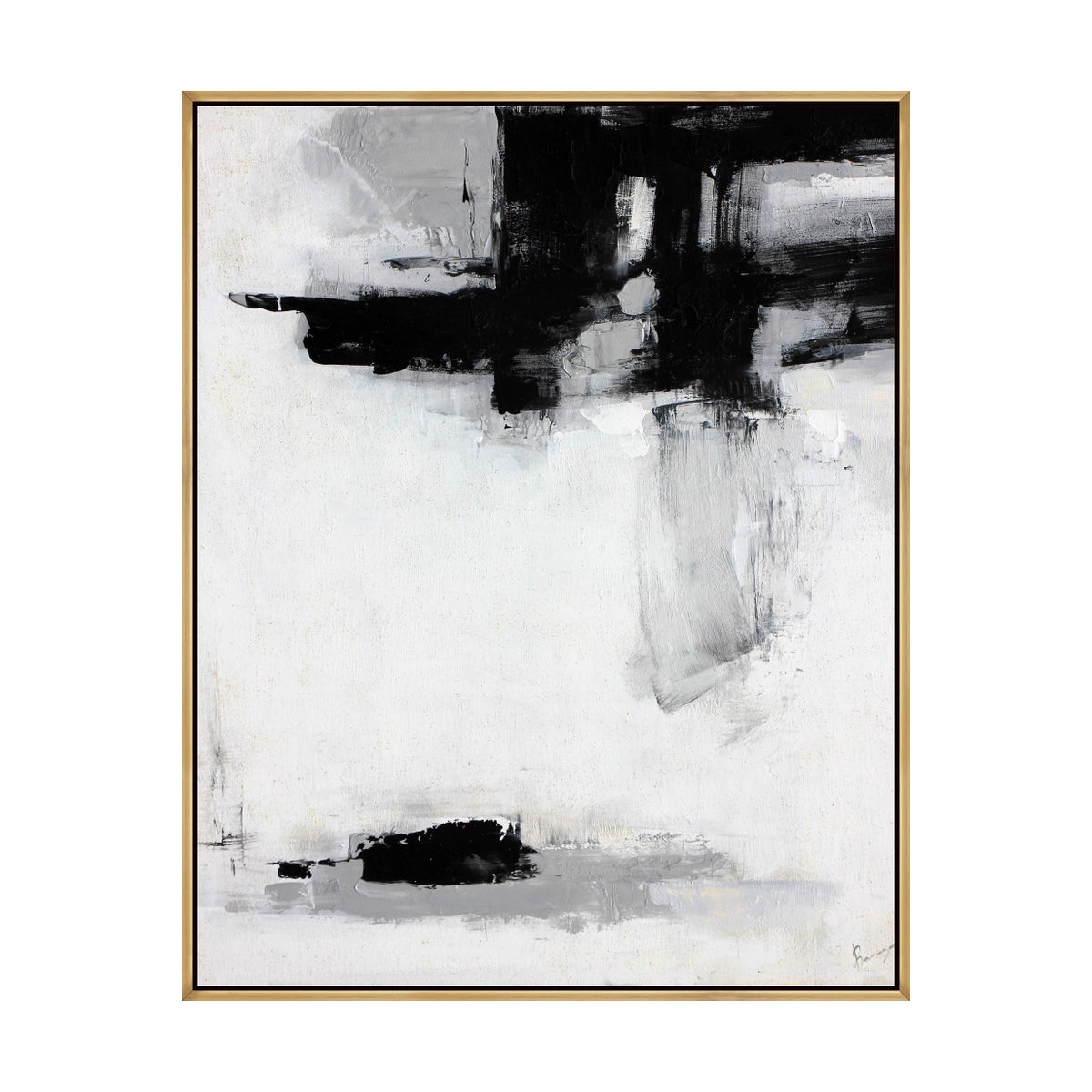 Bieber 50&quot; x 40&quot; Framed Artwork