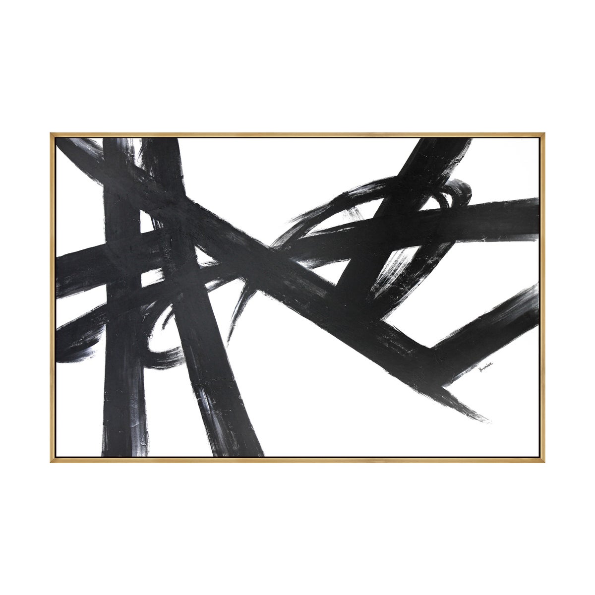 Eupole 60&quot; x 40&quot;  Framed Artwork