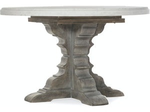 Beaumont 48" Round Marble Top Dining Table