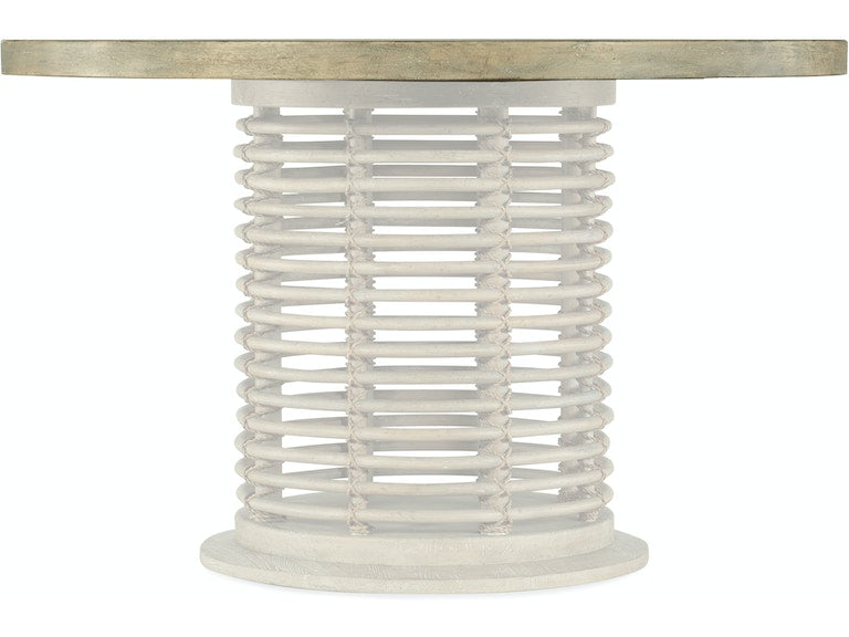 Surfrider 48&quot; Rattan Round Dining Table (2 Colors)