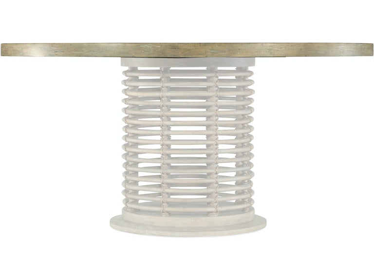 Surfrider 60&quot; Rattan Round Dining Table (2 Colors)