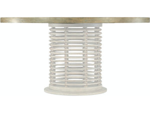 Surfrider 60" Rattan Round Dining Table (2 Colors)