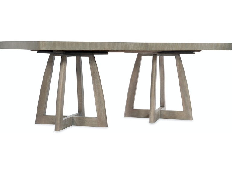 Affinity 78in Rectangle Pedestal Dining Table