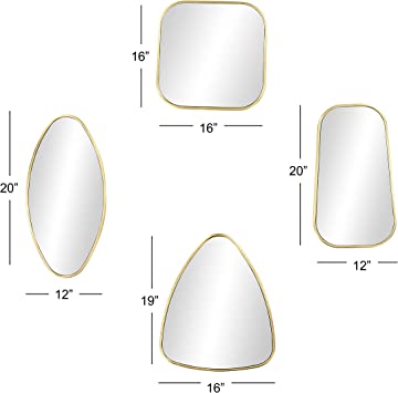 Oconee 16&quot; - 24&quot; S4 Mirror Set