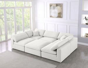 Relief Down Filled Lounge 6pc Sectional