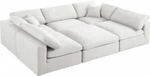 Relief Down Filled Lounge 6pc Sectional