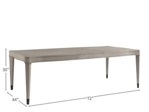 Flannel-finished Midtown Dining Table